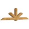Ekena Millwork Kennewick Timber Gable Bracket, Western Red Cedar, 108"W x 31 1/2"H x 6"D x 6"F, 7/12 Pitch GBW108X31X0606KEN00RWR - alternate 3
